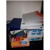 Image 3 : 3 drawer chest and office supplies. Cat A