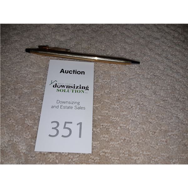 Cross Gold Filled Pen Cat A