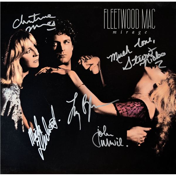 Fleetwood Mac signed Mirage album