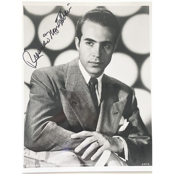 Ricardo Montalban signed photo