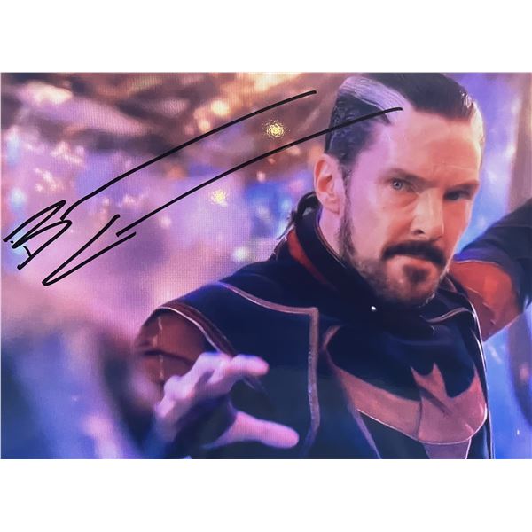Doctor Strange Multiverse of Madness Benedict Cumberbatch signed photo