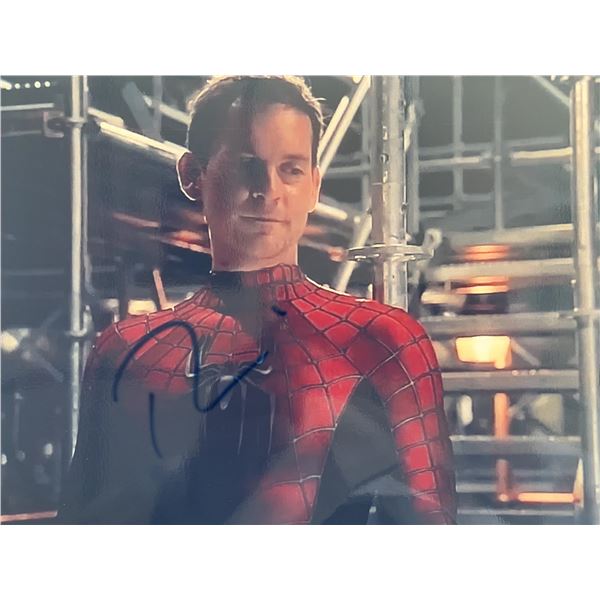 Spider-Man No Way Home Tobey Maguire signed photo
