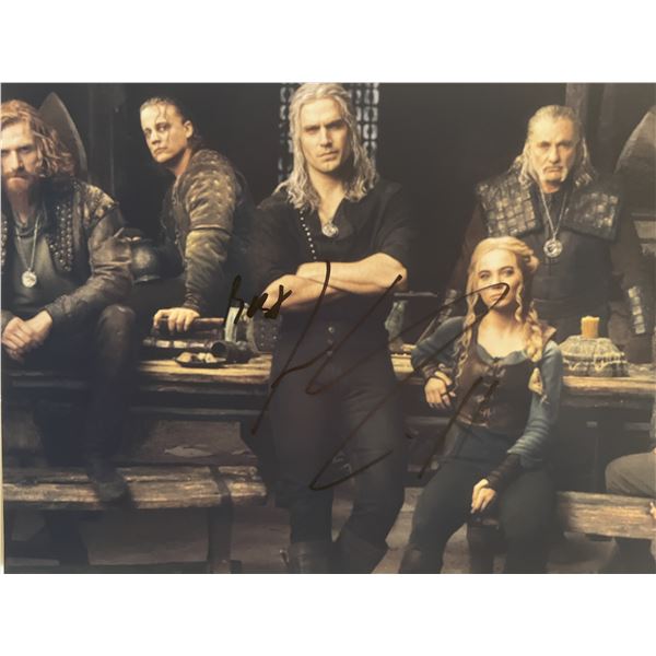 The Witcher Henry Cavill signed photo