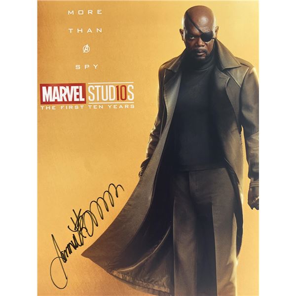 The Avengers Samuel L. Jackson signed photo