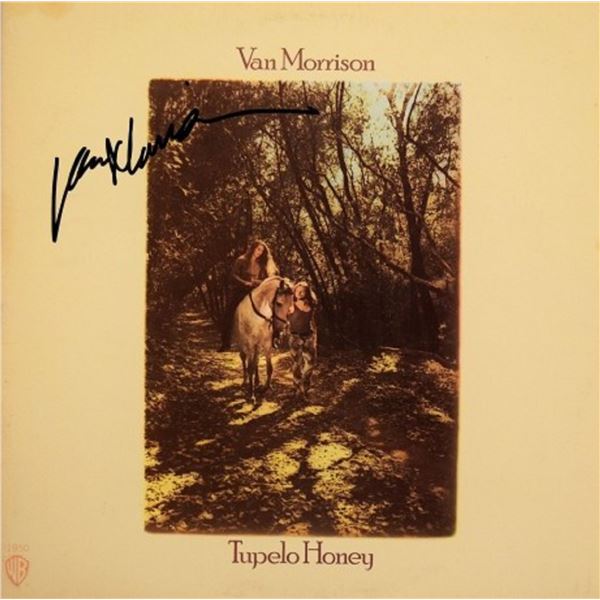Van Morrison signed "Tupelo Honey" album