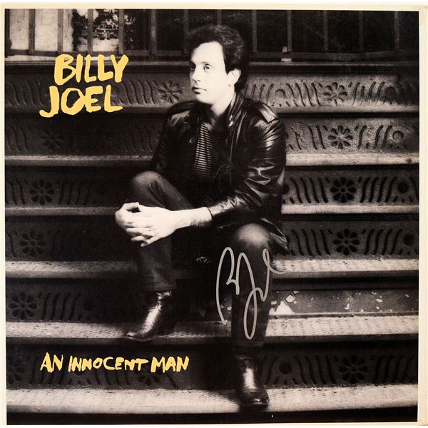 Billy Joel signed An Innocent Man album