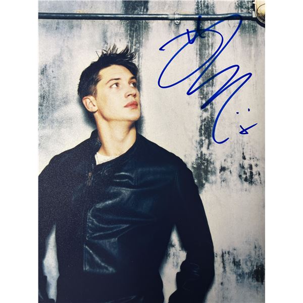 Tom Hardy signed photo