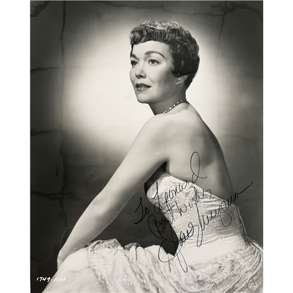Jane Wyman signed photo