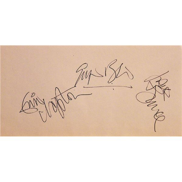 Cream signature slip