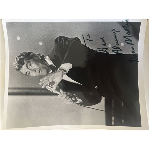 Dean Martin signed photo