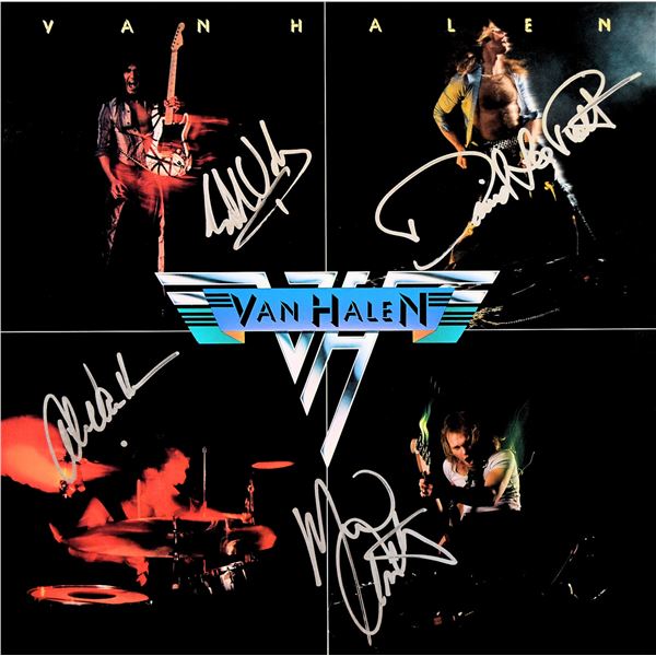 Van Halen signed debut album