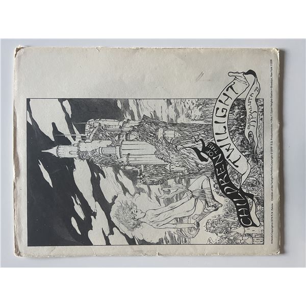 M.W. Kaluta Children Of The Twilight art portfolio