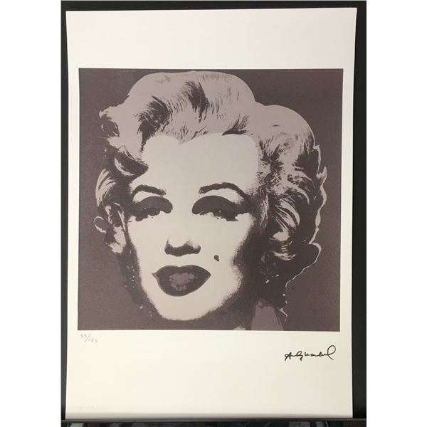 Andy Warhol Marilyn Monroe LE Lithograph