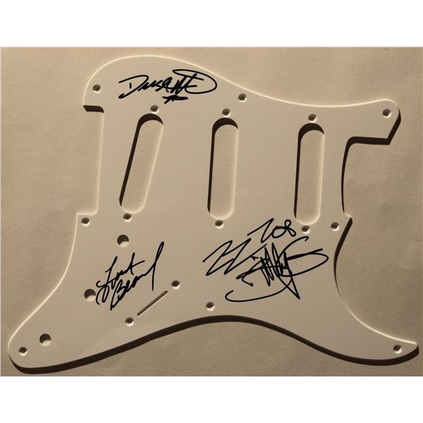ZZ Top signed pickguard