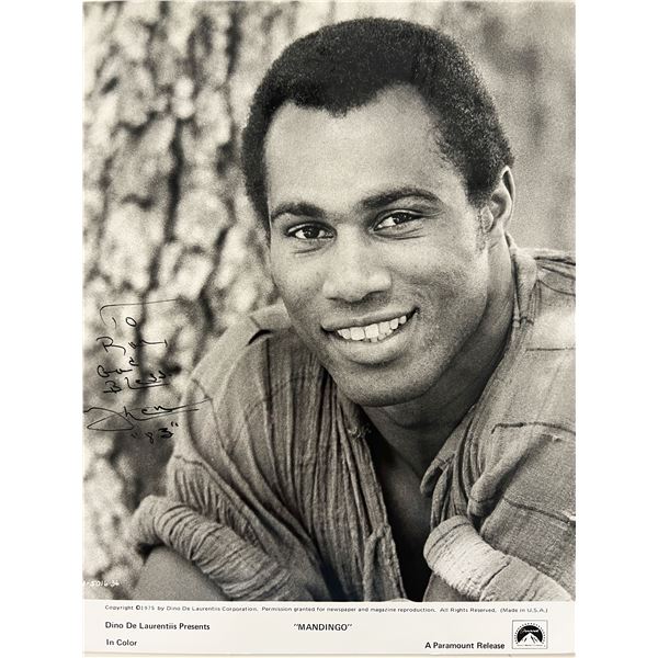 Mandingo Ken Norton signed photo