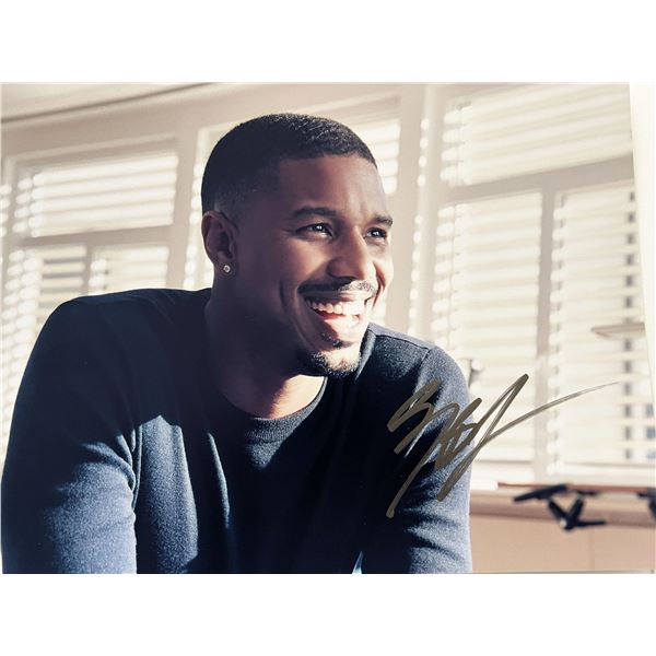 Michael B. Jordan signed photo