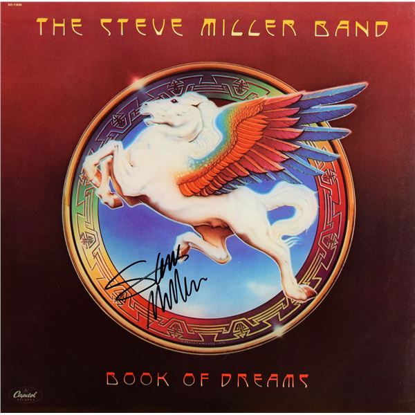 The Steve Miller Band signed Book Of Dreams album