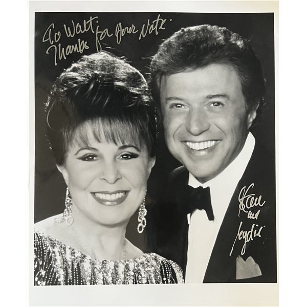 Steve Lawrence and Eydie Gorme signed photo