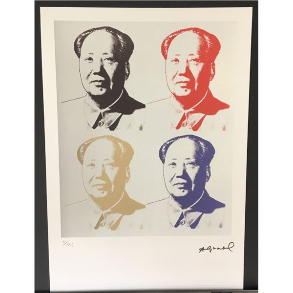 Andy Warhol Mao Zedong LE Lithograph