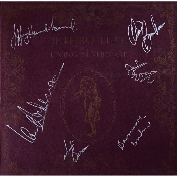 Jethro Tull signed Living In The Past album