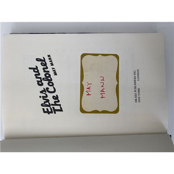 May Mann signed book