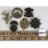 Image 2 : LOT OF 6 - BRITISH CAP BADGES 
