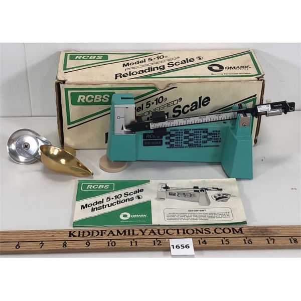 RCBS MODEL 5 10 RELOADING SCALE rcbs-model-5-10-reloading-scale