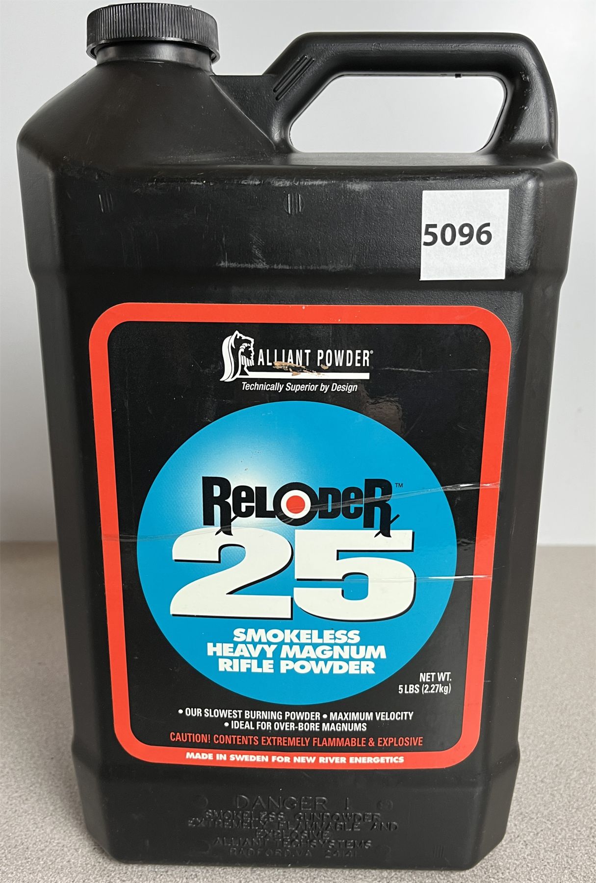 POWDER: RELODER 5LBS RELOADING POWDER