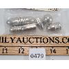 Image 2 : LOT OF 3 - AMMO POUCH, REPRO CIVIL WAR BULLETS & ETC