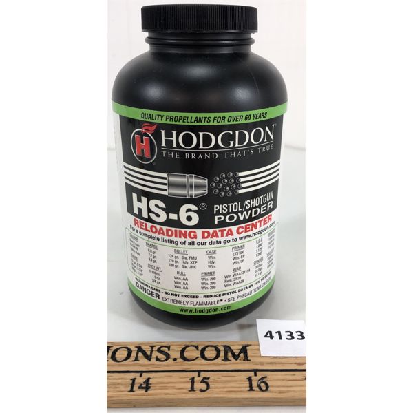 POWDER: HS-6 1 LB - Kidd Family Auctions