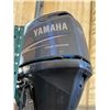 Image 3 : YAMAHA 90HP FOUR STROKE/FUEL INJECTION OUTBOARD BOAT MOTOR- UNKNOWN RUNNING CONDITION, MISSING PROP