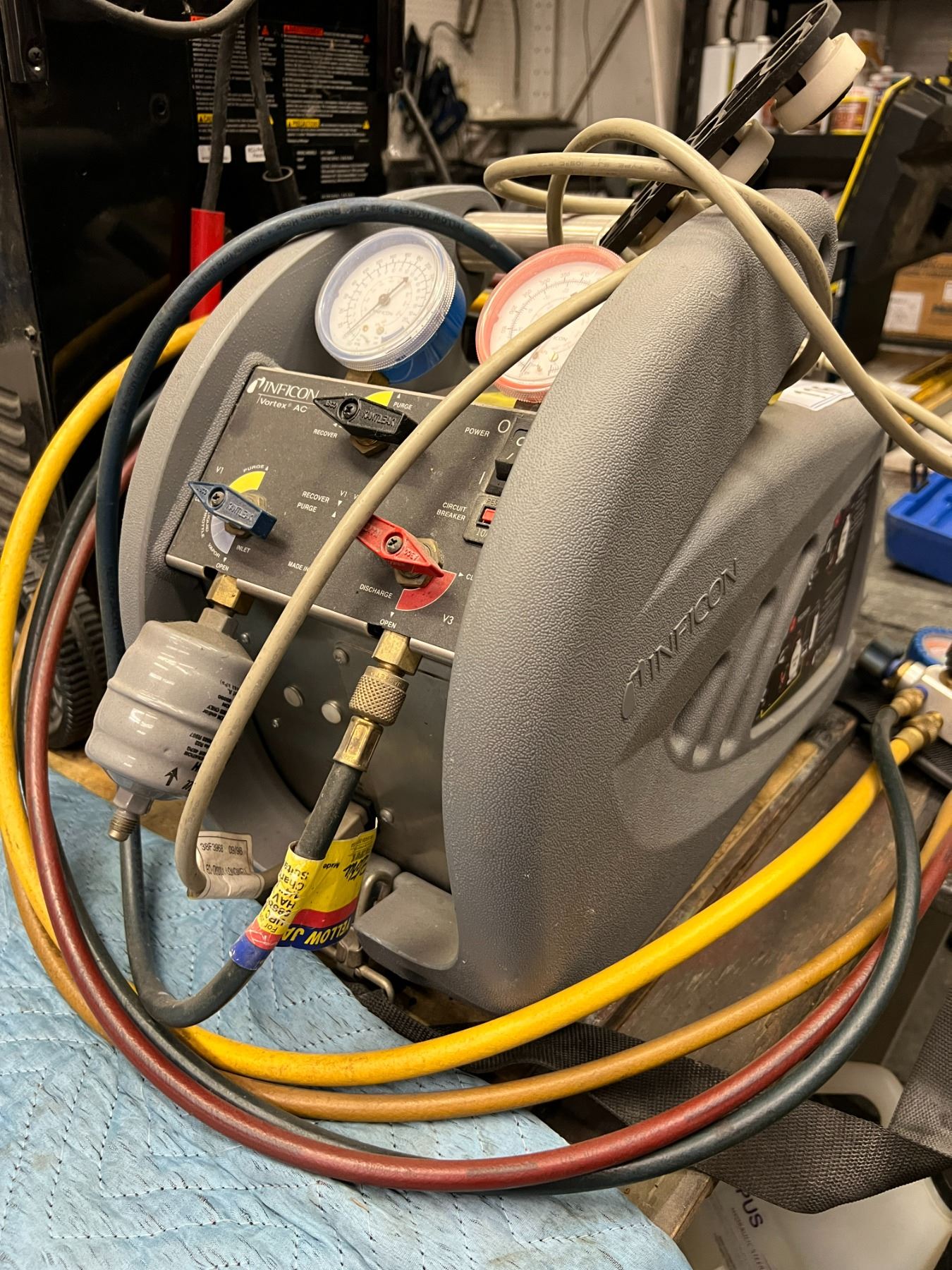 Vortex Ac Unit INFICON VORTEX AC RECOVERY & PURGE UNIT