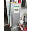 Image 1 : METAL FIRST AID LOCKER AND CONTENTS
