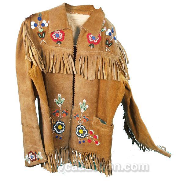 "Wild West Show" ElkHide & Beaded Indian Jacket