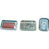 Image 1 : Lot Of 3 Glass Advertisment Paperweights: