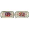 Image 1 : Lot Of 2 Glass Change Receivers: