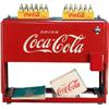 Image 2 : Salesman Sample Embossed Coca Cola 2 Door Cooler Box