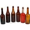 Image 1 : Lot Of 6 Glass Back Bar Bottles: