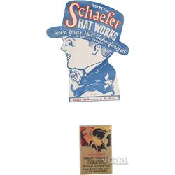 Lot Of 2 Cardboard Signs: