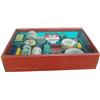 Image 1 : General Store Wood Countertop Display Case w/ 29