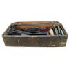 Image 1 : Cobbler's Oak Traveling Tool Box w/ Tools