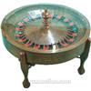 Image 1 : Roulette Wheel Coffee Table w/ Glass