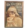 Image 1 : Van Houten's Cocoa Cardboard Advertisement,