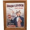 Image 1 : Large Union Leader Cut Plug Paper Sign,