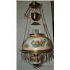 Image 1 : Fancy Victorian Hanging Lamp - Complete