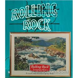 Lot Of 2 Rolling Rock Beer Items: