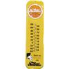 Image 1 : Nesbitt's Soft Drink Tin Sign w/ Thermometer - 7" x 27"