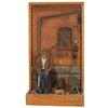 Image 1 : Michael Garman Alley Scene 3-D Display - 15" x 27" tall
