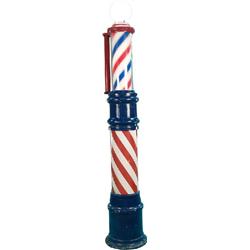 Cast-Iron Electric Barber Pole,