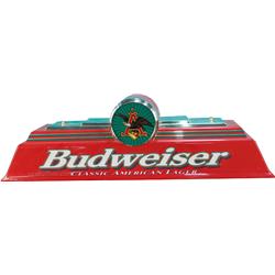 Large Budweiser Beer Plastic Hanging Bar Light